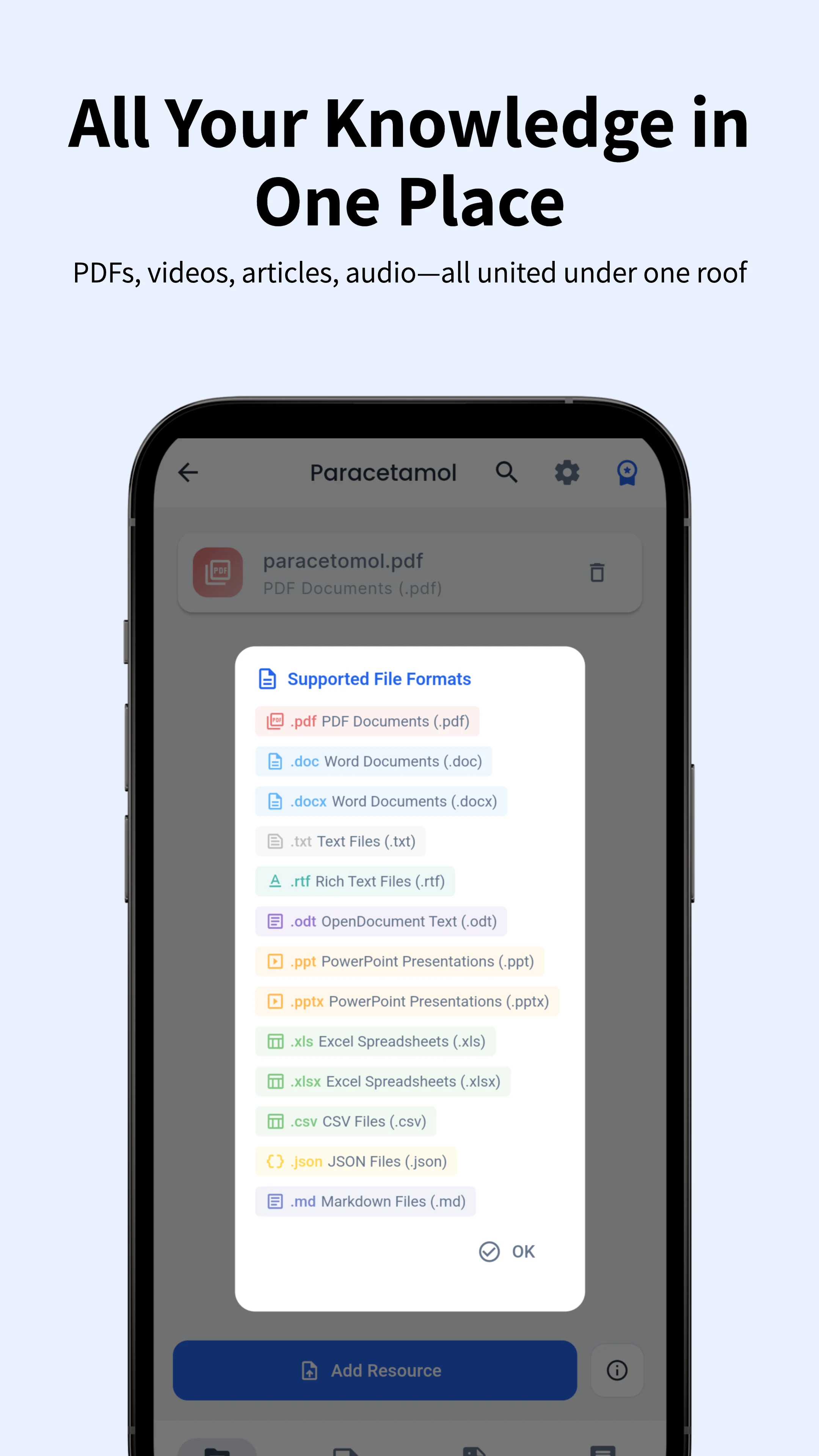 AI Document Summarizer Chat screenshot